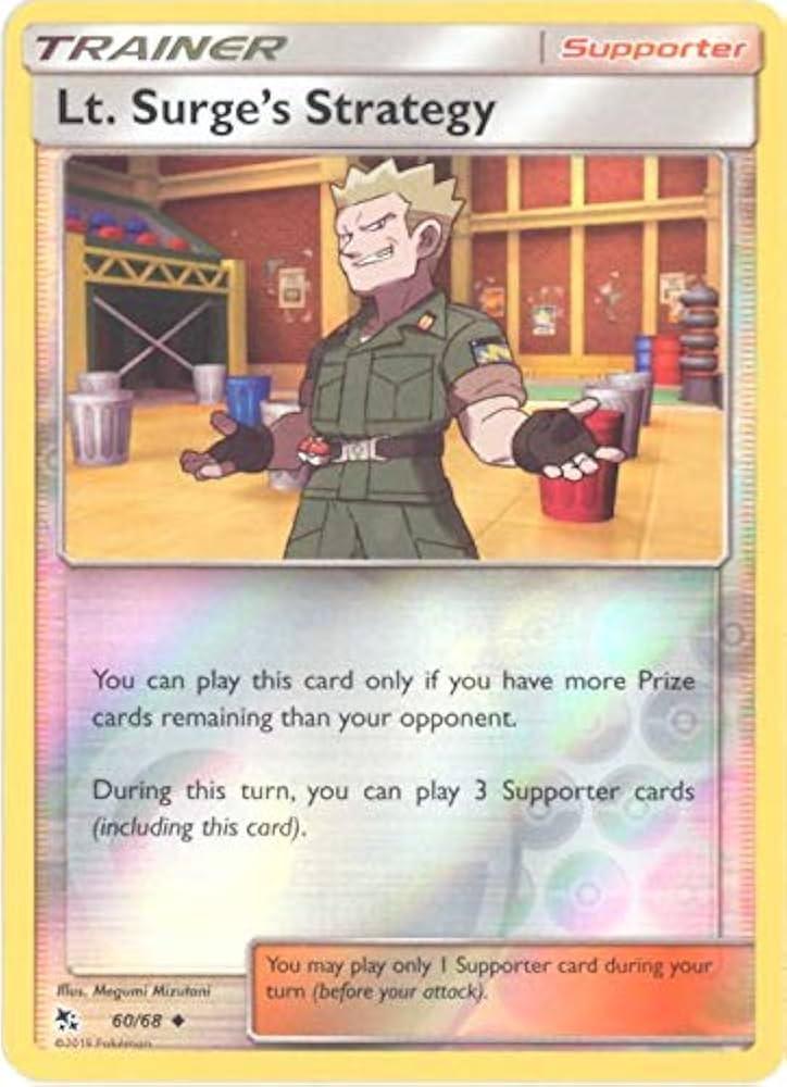Lt. Surge's Strategy [Reverse Holo]
